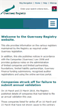 Mobile Screenshot of guernseyregistry.com