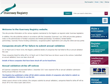 Tablet Screenshot of guernseyregistry.com